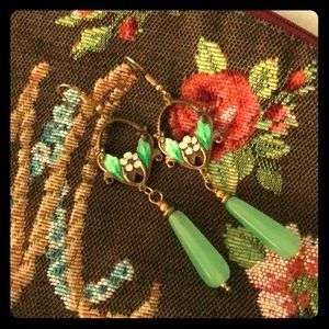 Art Nouveau Phryne Fisher earrings